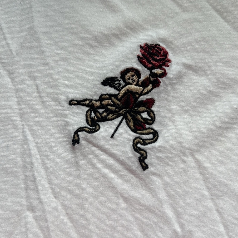 Soft Sunday Best Embroidered Tee Size M - Picture 3 of 4